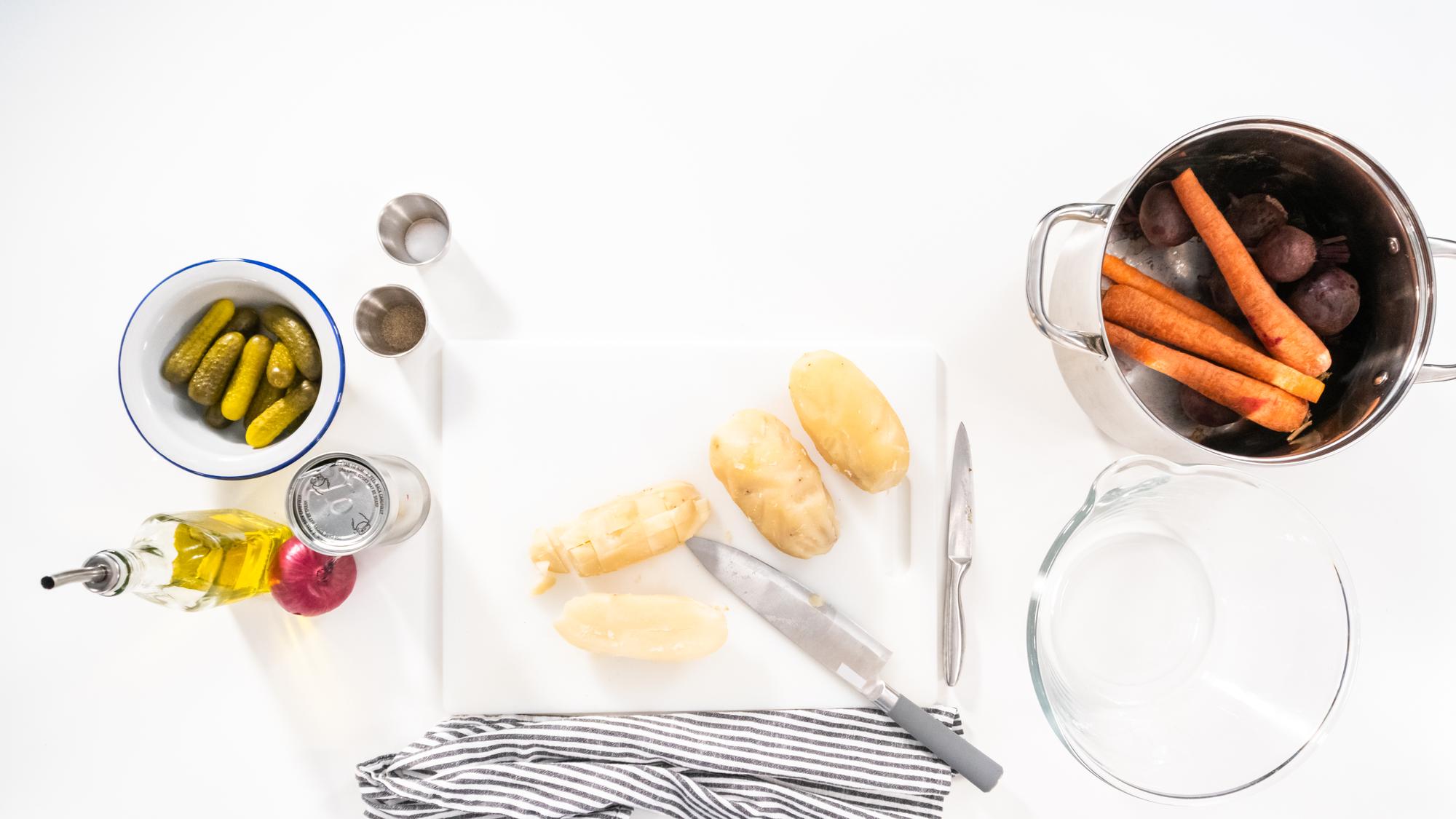 Set di ingredienti per corso